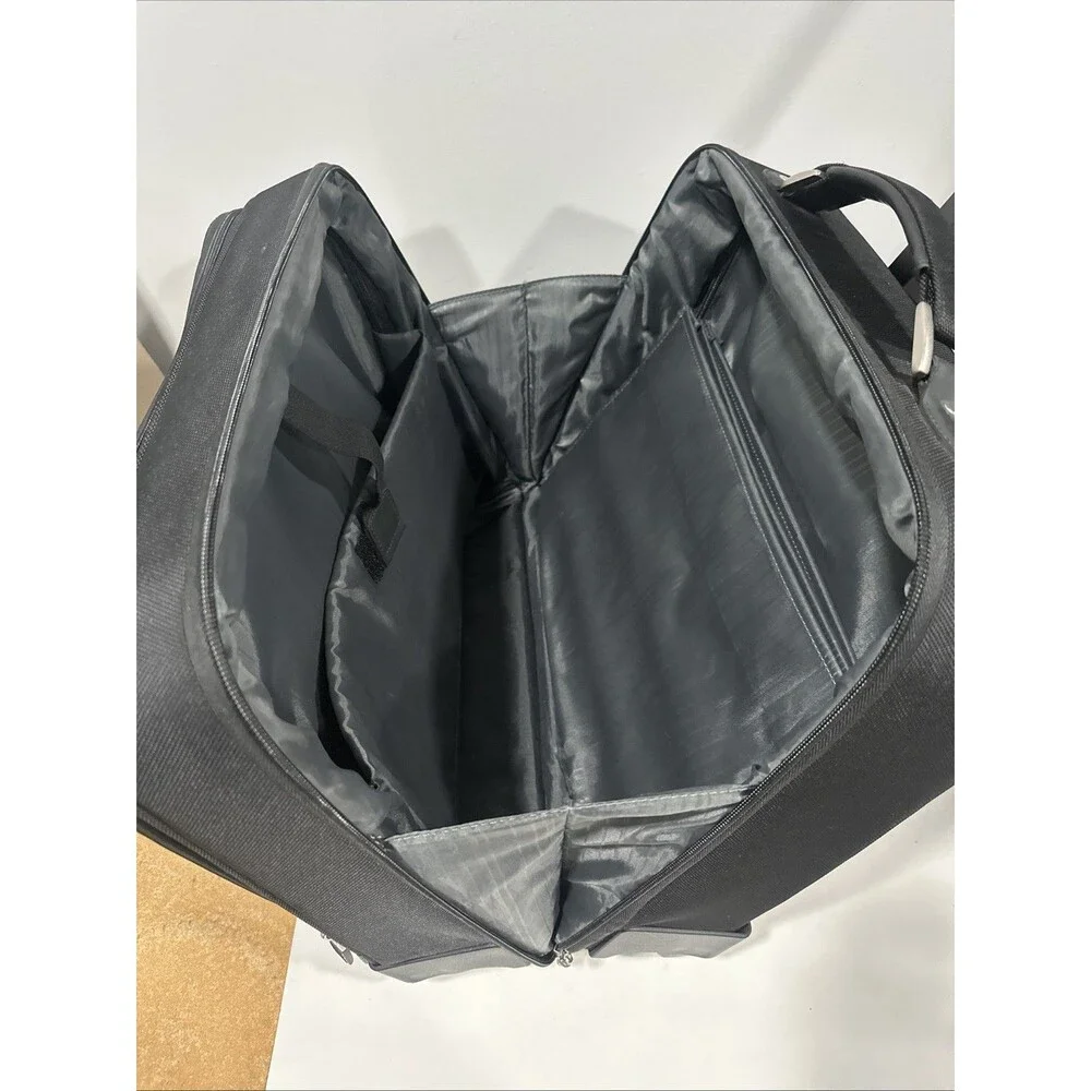SAMSONITE BUSINESS iMOBILE 360 BLACK ROLLING BUSINESS CASE APPROX 16" X16"X10" - Picture 8 of 10